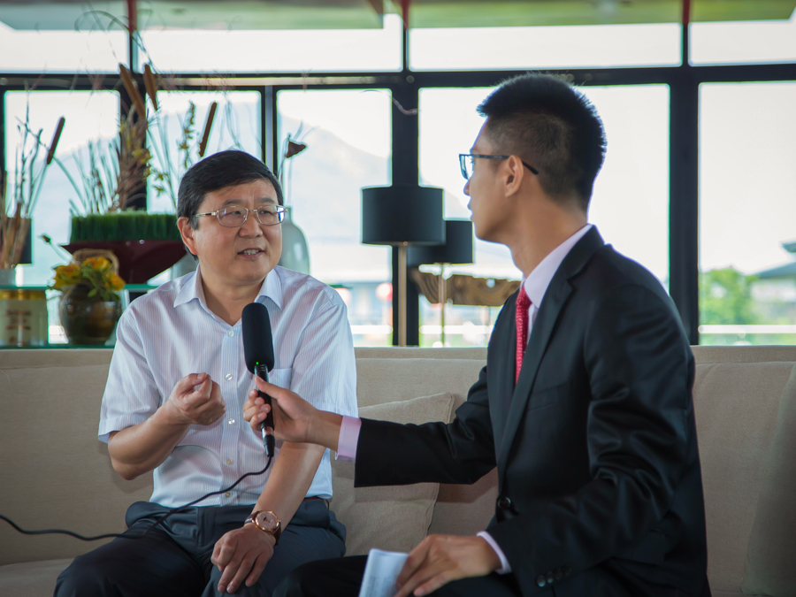 山美股份董事长杨安民接受中国砂石协会专访，探讨行业发展方向
